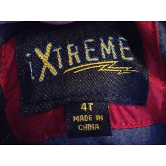 NWT Xtreme Red/Black Hooded puffer Coat 4T. Water & Wind resistant - Picture 2 of 4